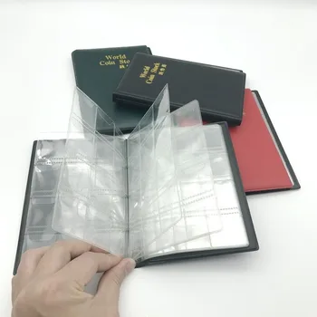 

120 Grid Coin Book Positioning Protection Copper Coin Commemorative Coin Collection Book Worid Coin Stock