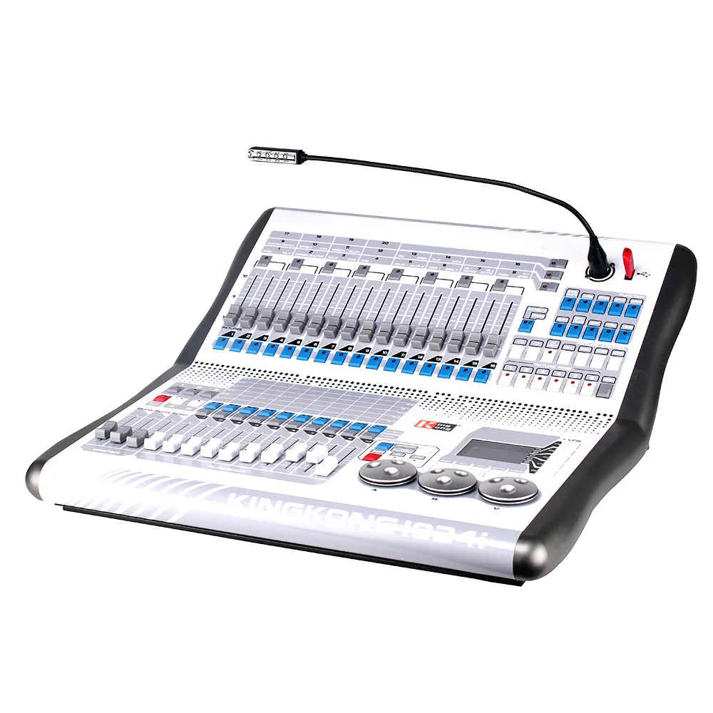 Kingkong KK-1024i, профессиональный DMX контроллер, 1024 каналов DMX, встроенный в 135, графическое сценическое освещение, DMX512 консольное оборудование