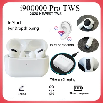 

Newest Airpoding I900000 Pro TWS 1: 1 3Bluetooth earphone pressure sensor PK sensor H1 chip i200000 i100000 pro Air Pro 3 tws
