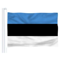 Флаг Европы 2017, флаг из полиэстера 5*3 фута 150*90 см, высокое качество, вы можете добавить латунную пряжку (оставьте массаж) - изображение