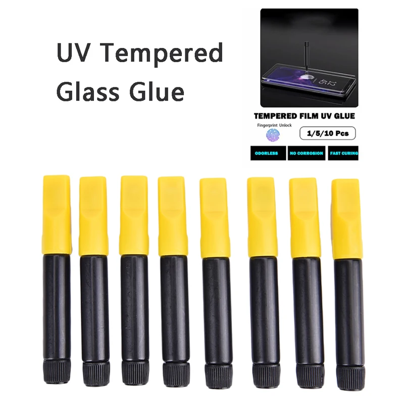 Tempered Glass Glue Screen Protector UV Liquid For All Mobile Phone
