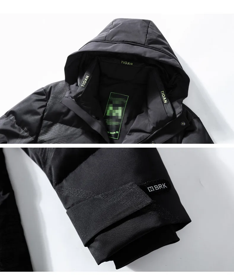 Большие размеры 10XL 8XL 6XL 5XL 4XL камуфляжная dow n куртка мужская брендовая одежда модная Толстая теплая утка dow n пальто мужской качественный черный