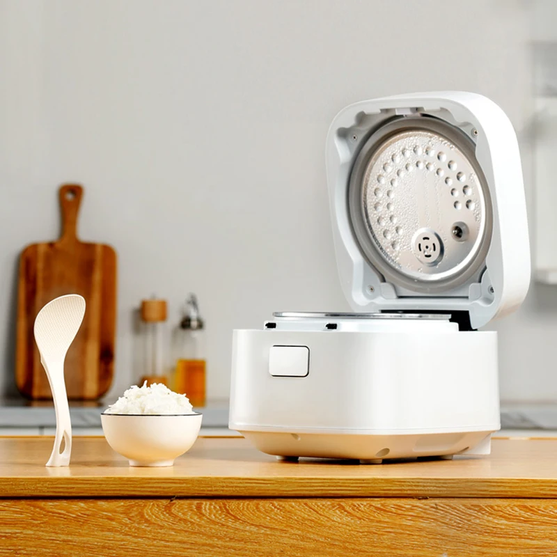 220V 2.6L White Electric Rice Cooker Electric Food Warmer Intelligence Rice Cooker Electric Cooker Household Mini Rice Cookers