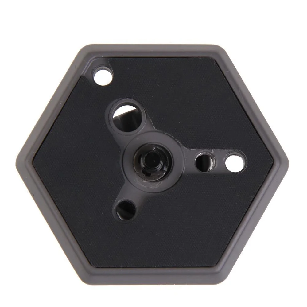 BGNing Hexagonal Quick Release Plate Board 1/4" Screw for Manfrotto 030-14 030-38 RC0 3063 Photo Studio Accessories