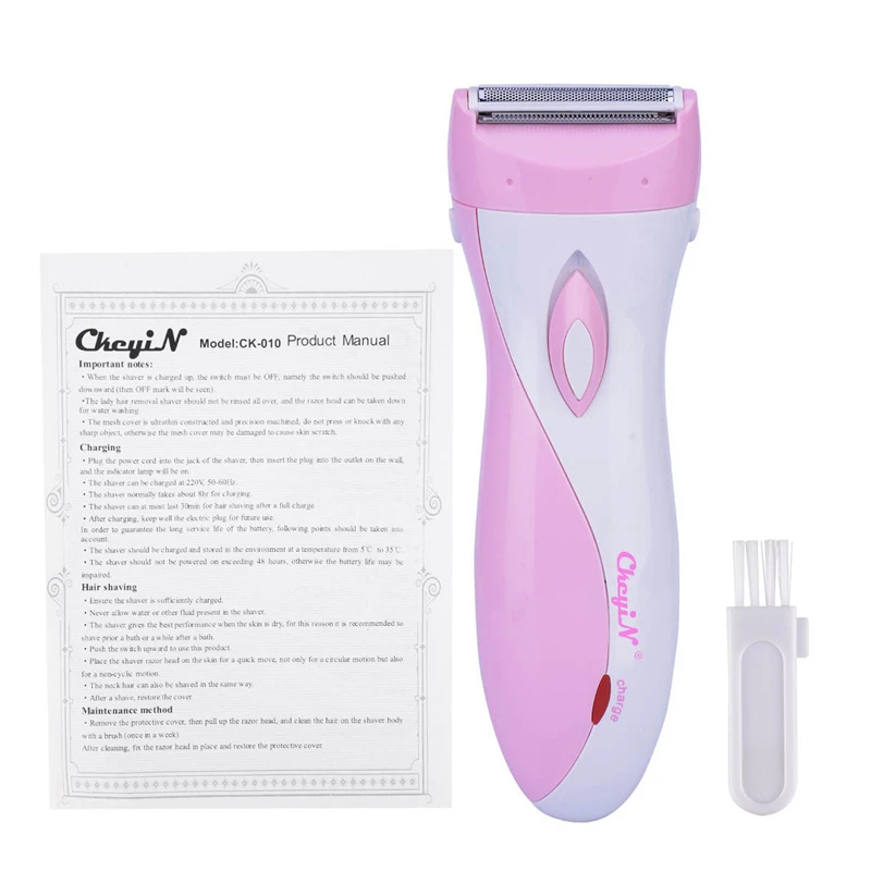 Women Shaver Hair Removal Epilator Shaving Machine Washable Body Bikini Trimmer Female Razor Leg Underarms Depilatory