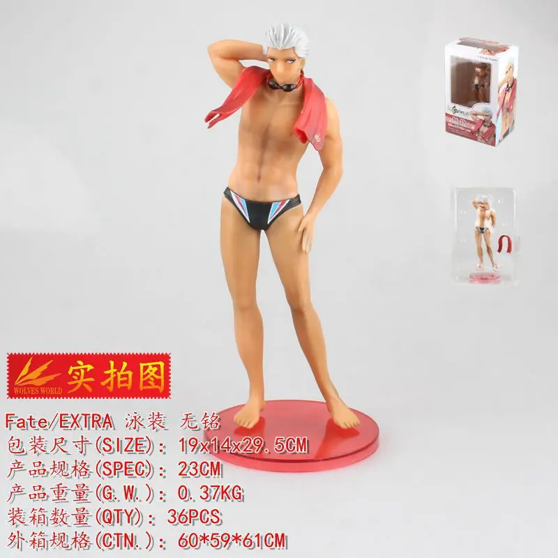 Аниме Fate/Extra Destiny Ironmaking of Souls wu ben Red купальный костюм в коробке Garage Kit