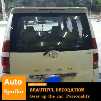 

For Toyota NOAH VOXY Spoiler 2001-2006 ABS Material Car Rear Wing Black/white Color Trunk Rear Spoiler Sport With light 2005 06