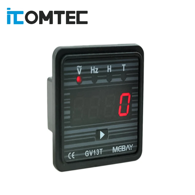 Gerador Diesel Voltímetro Digital Teste de Freqüência Hour Meter bc Gv13t Gv13t