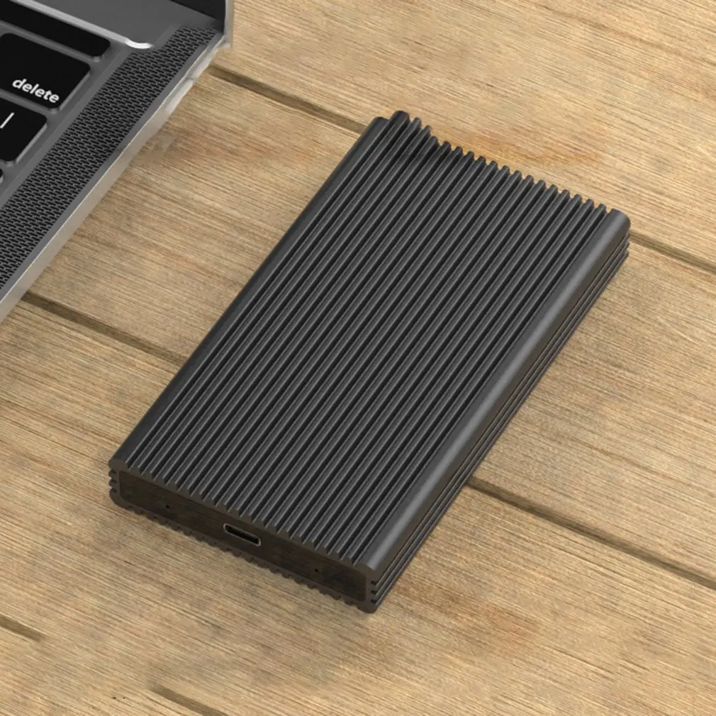 PC280A NGFF мобильный жесткий диск коробка M.2 USB3.0 SSD металлический твердотельный диск коробка type-c жесткий диск коробка Ssd мобильный серый
