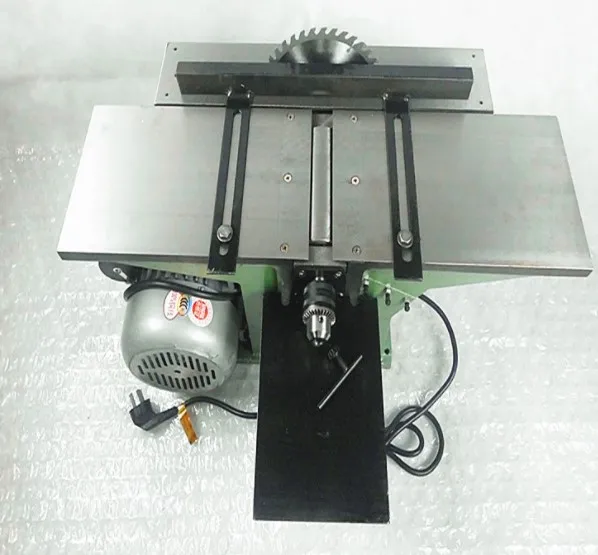 220V 1500W 150mm Electric Wood Planer Saws Multifunctional Woodworking Table Planer Household Wood Saw 3900r/min
