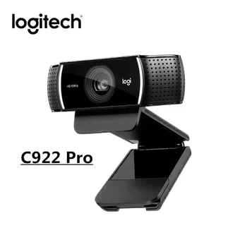 

Original Logitech C922 PRO HD Webcam 1080P Web Cam autofocus built-in microphone Full HD Camera With Tripod