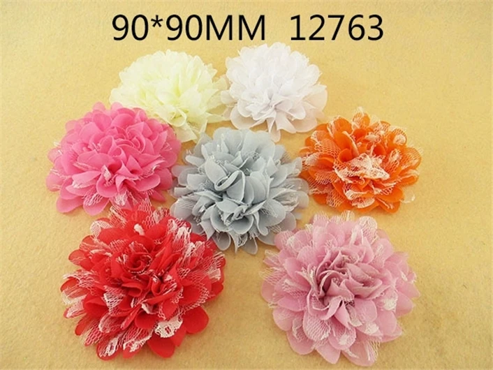 David accessories 25 шт. цветы для детские повязки на голову для волос, заколки для волос аксессуары, сделай сам, Свадебная вечеринка украшения, 25Yc6382
