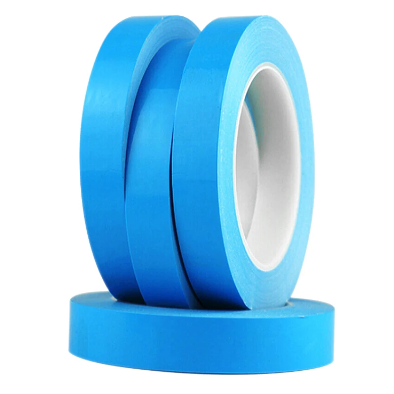 1 шт. 3-20 мм ширина Двусторонняя теплопроводная лента Теплопроводящая клейкая лента для PCB cpu Светодиодная лента светильник радиатор - Цвет: Синий