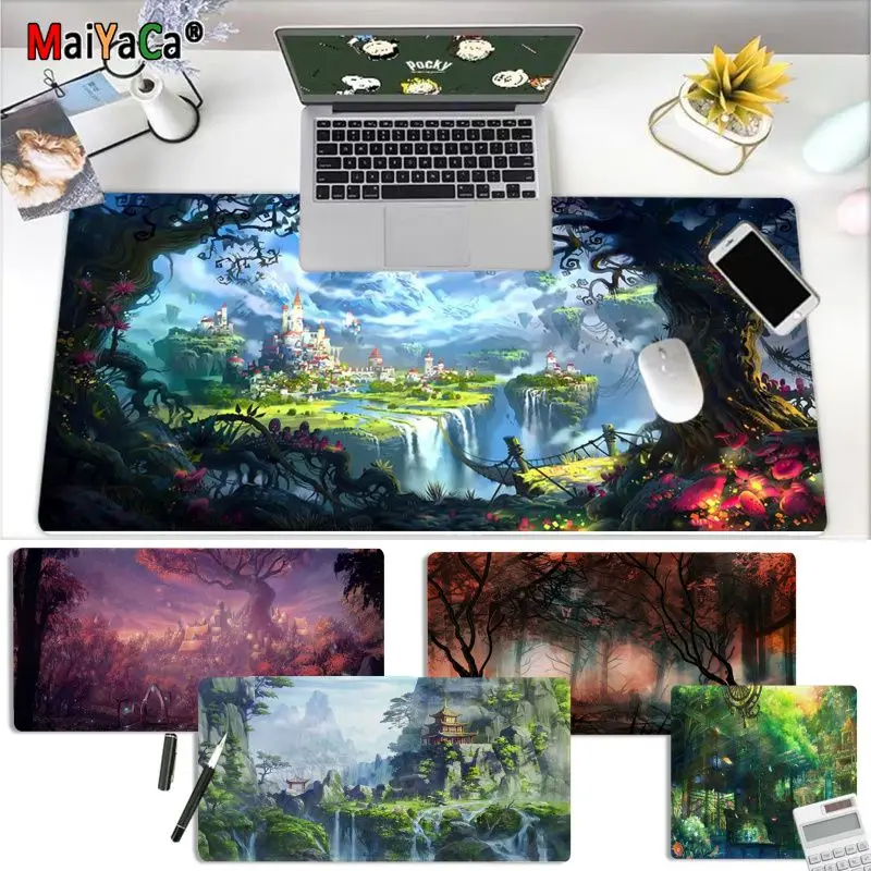 Крутой новый красивый игровой коврик для мыши MaiYaCa с изображением сказочного