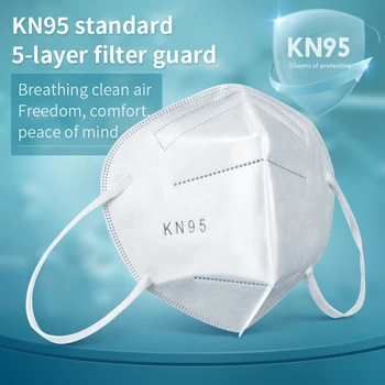 

5 layers Anti-dust Disposable Masks Safe Breathable Face Mouth Mask Anti-Pollution Adult Ear loop Filter Masks for Personal Use