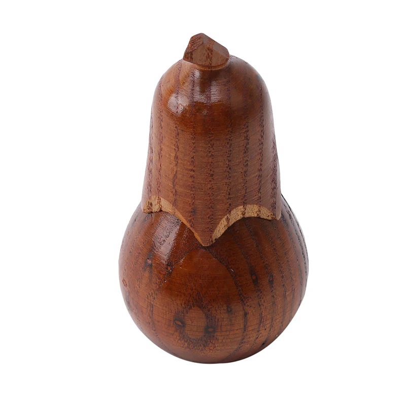 Fashion Toothpick Jar Home Desktop Toothpick Decoration Box Log Color Creative Eggplant Shape Toothpick Holder