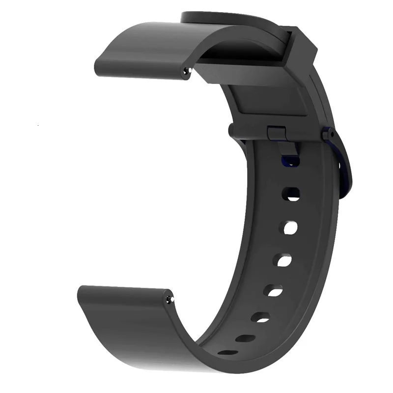 Duszake силиконовый спортивный ремешок для Amazfit Bip Xiaomi Huami умные часы 20 мм сменный Браслет умные аксессуары