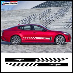 Both side door stickers for KIA Assassin Racing Styling Sport Striped Car Body Decorated Vinyl Decal Automatic Accessories (4)_副本