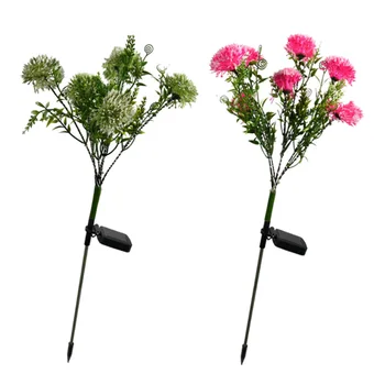 

Solar Powered Dandelion Lights Waterproof Garden Light Outdoor Lawn Lamp for Pathway Yard (Random Color)