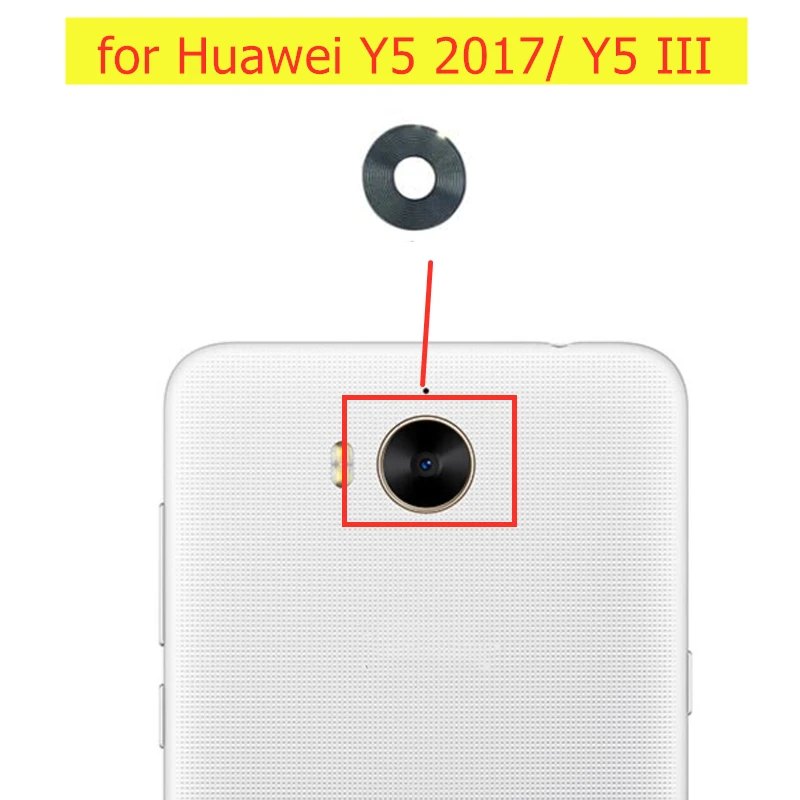 2 шт./лот для Huawei Y5 2017/ III стеклянные объективы задней камеры основная тыловая