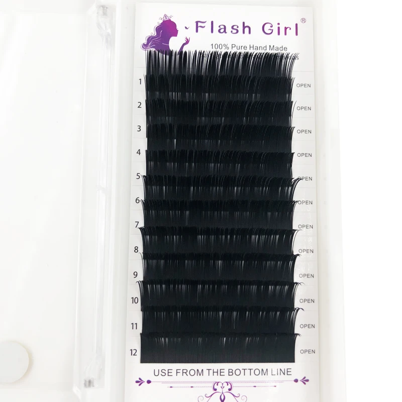 Flash Girl индивидуальные толстые ресницы из искусственной норки классический