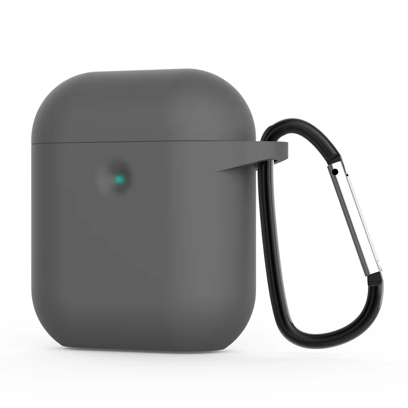 5 Чехол для наушников из ТПУ и волокна для Airpods 1 2 чехол бизнес Мягкий ТПУ полный защитный чехол для Airpods 2 Чехол Мягкий чехол - Цвет: 5