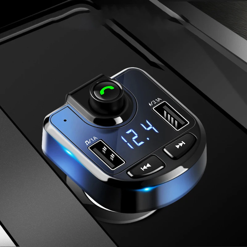 

Multifunction Car MP3 With Bluetooth Player Hands-free Calling Fm Card Machine Dual Usb Port For samsung For xiaomi For iphone