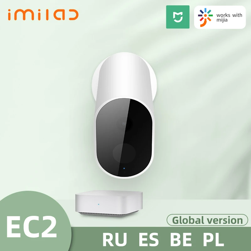 IMILAB EC2 Security Camera Outdoor Wifi Camera 1080P Wireless Ip Camera Gateway MIP66 MihomeCCTV Vedio Surveillance Camera Mijia
