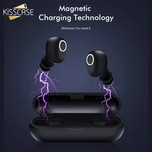 KISSCASE Q1 водонепроницаемые TWS 5,0 беспроводные Bluetooth наушники 3D стерео спортивные наушники с двойным микрофоном Авто сопряжение наушников