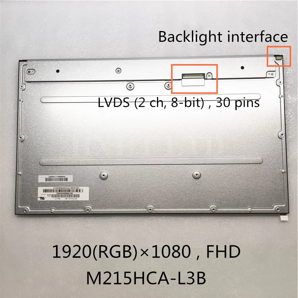 21," M215HCA-L3B ЖК-экран 1920*1080 FHD полностью протестирован