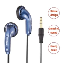 3,5 мм наушники-вкладыши, наушники с плоской головкой, наушники с басами для Xiaomi, наушники fone de ouvido для Meizu cHeadset