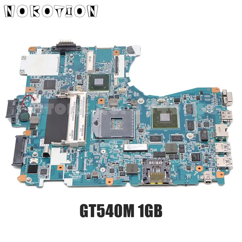 NOKOTION V081_MP_MB MBX-243 MAINBORD для SONY VPCF23 VPCF series Материнская плата ноутбука HM65 DDR3 GT540M 1 Гб |