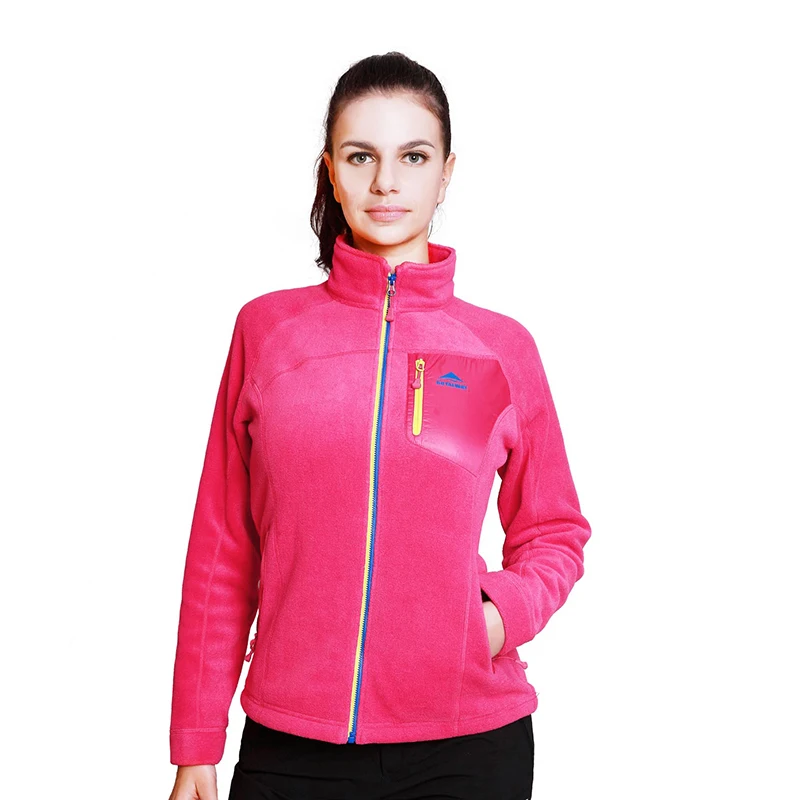 ROYALWAY уличные походные флисовые куртки женские осенние зимние теплые куртки с воротником-стойкой мягкие удобные флисовые куртки RFLL3304E