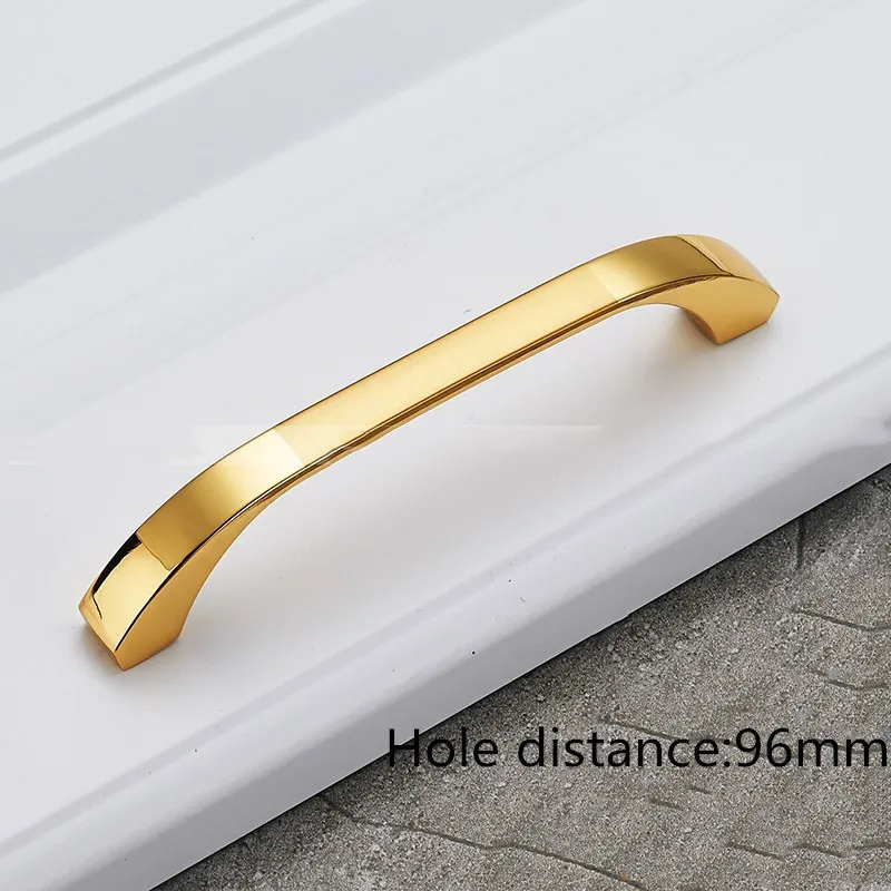 Hole distance 96mm Ручки для шкафа, круглая ручка из цинкового сплава, дверные кухонные ручки, матовые ручки для шкафа, выдвижные ящики, современное оборудование для обработки мебели, аксессуары - Цвет: Hole distance 96mm