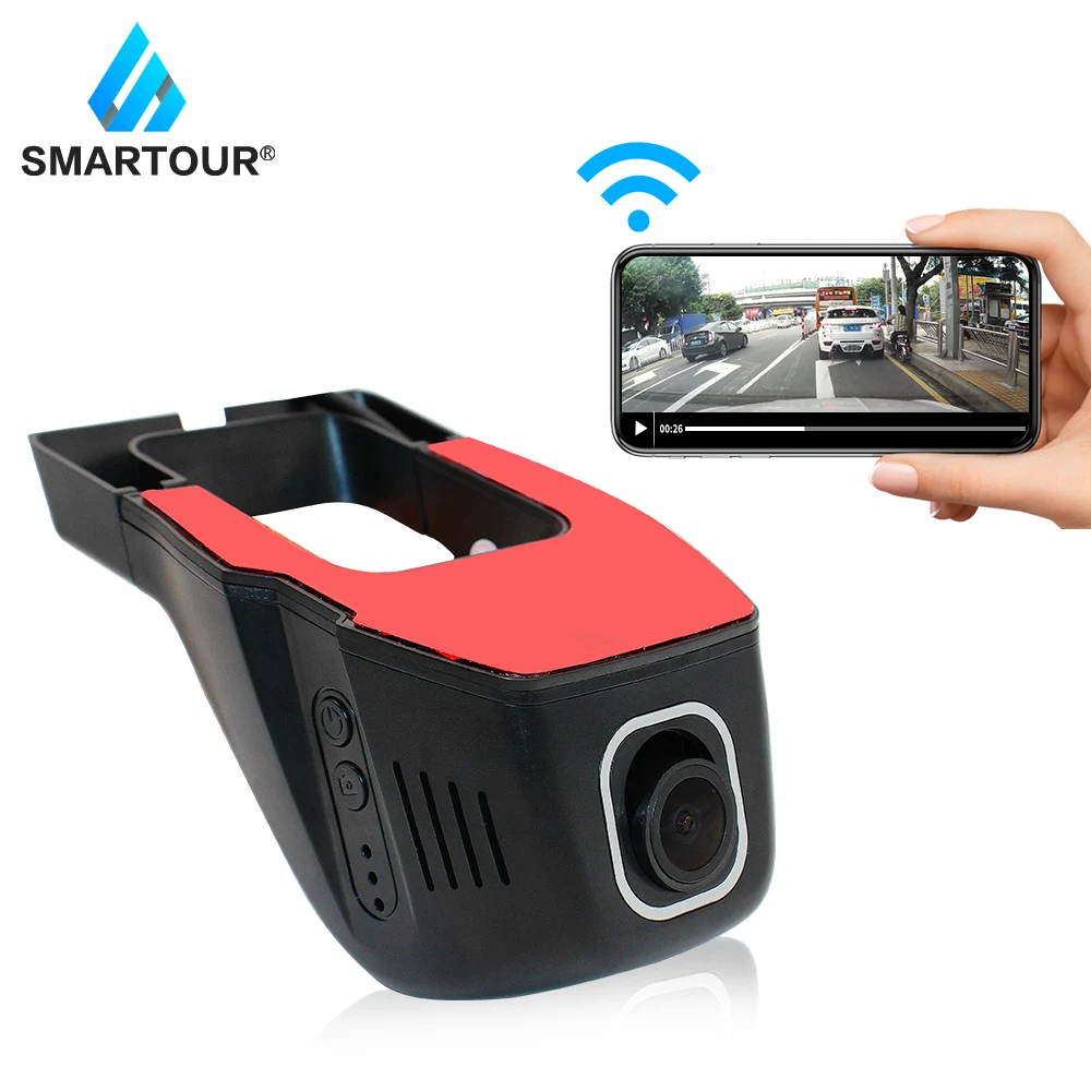 Smartour Mini 4K 2160P/1080P FHD автомобильный видеорегистратор с объективом 170 градусов wi fi
