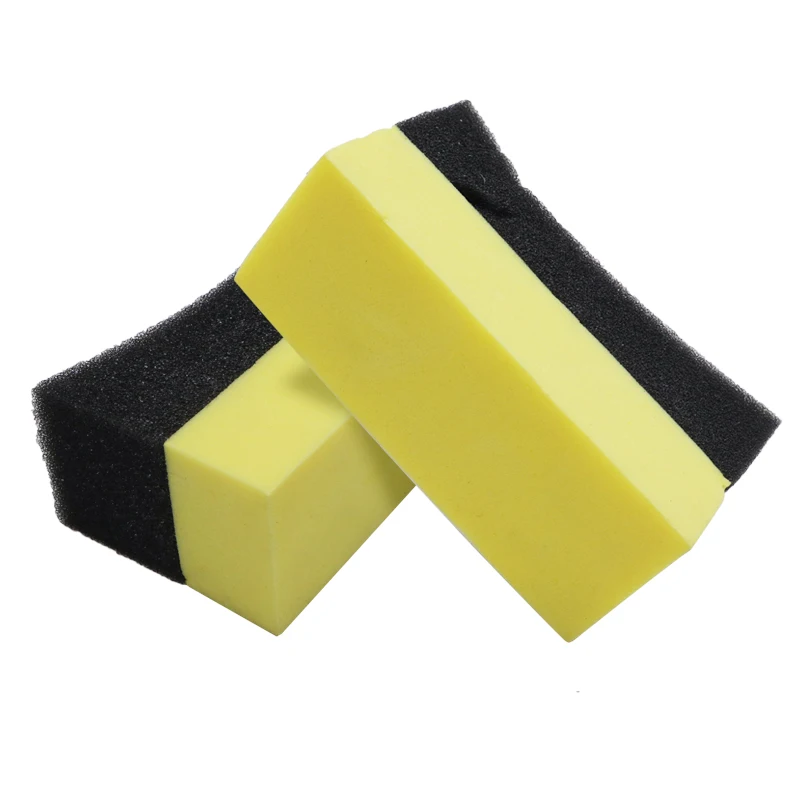 1pc PE Multifunctional Waxing Cleaning Tool Corner Wipe Clear Residual Wax Wax Car Interior Cleaning Car Accessories Spong Brush
