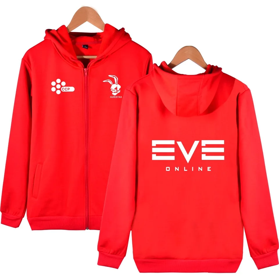 Зима, Европа и Америка, стиль,, Eve Online EVE Online, свободная толстовка на молнии большого размера