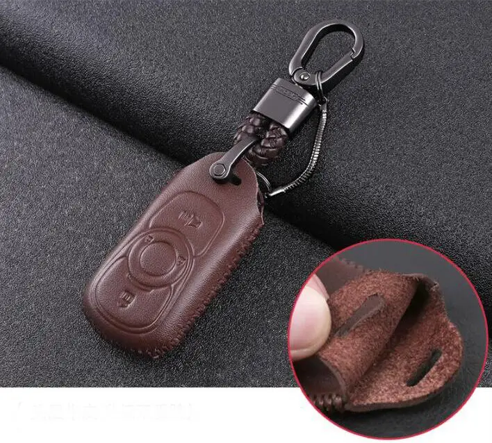 Key protection apply only for 2018 stick envision key case key set leather buckle