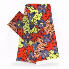 Модальные эластичные атласная шёлковая ткань Африканская мягкая восковая ткань с принтом 2 ярда шифон 4 ярда audel modell ИМИТИРОВАННАЯ ткань Анкара 90781