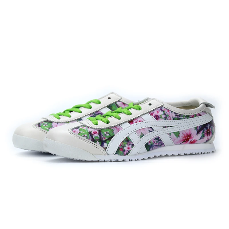 Оригинальные Onitsuka Tiger нейтральные спортивные кроссовки удобные дышащие для отдыха мужская и женская обувь с принтом