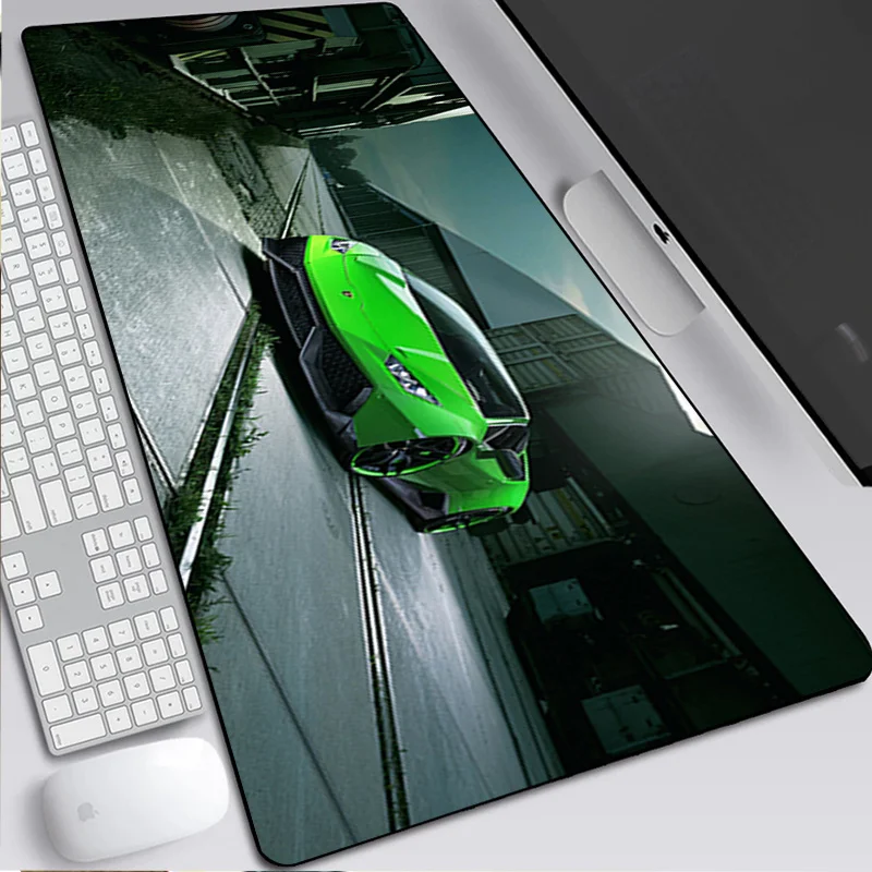 

Коврик для мыши домашний XXL, коврик для компьютерной клавиатуры, настольные коврики, автомобильный гоночный спортивный автомобиль, ковер из натурального каучука, мягкий офисный коврик для мыши и ноутбука