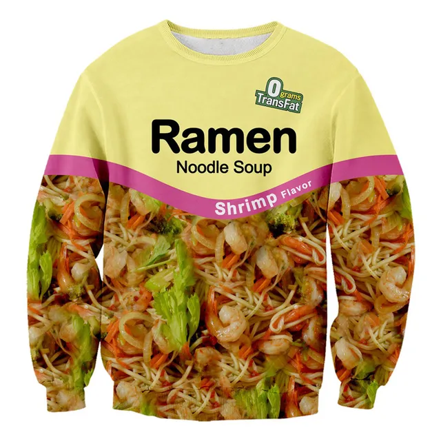 ramen noodle hoodie shrimp