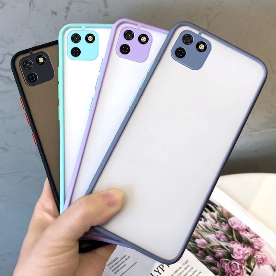 Для Huawei Y6P Y5P Y7P Y8P 2020 отделением для кредитных карт жидкий силикон противоударный