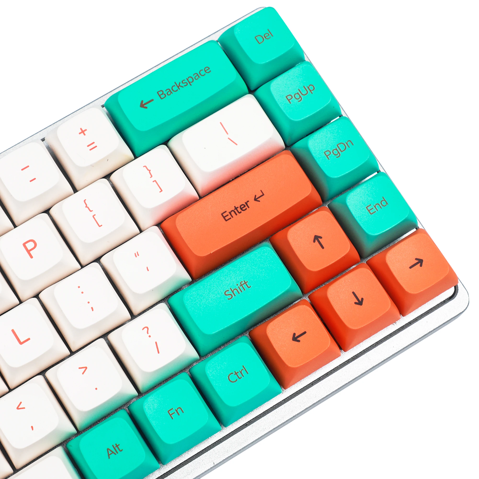 Ymdk-zda Pbt Teclas Medusa Hana Matcha Sub Dye Retro Semelhante ao Xda Teclado mx 104 87 61 Melody 96 Kbd75 Id80 Gk64 Sp84 - Imagem 3