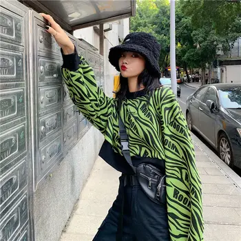 

green cool fashion Color Hoodies Sweatshirt Casual School Wear Plus Size Hot sale Girls mujer XLL Hoodies