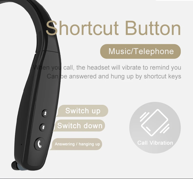 KSUN KSX-BT66 Bluetooth гарнитура беспроводной Спорт Бег Уши висячие шеи Android Apple универсальная рация Национальный