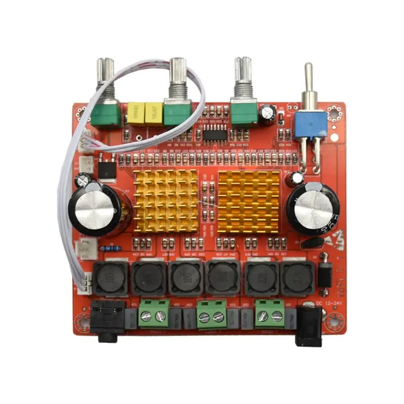 TPA3116D2 2,1 CH класса D 100 Вт+ 50 Вт+ 50 Вт HIFI цифровой сабвуфер усилитель плата