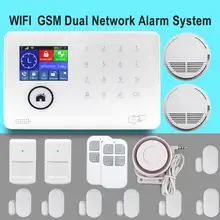 Лучшая цена WI-FI+ GSM/WI-FI+ WCDMA умный контроль 850/900/1800/2100 МГц устройств на базе Android и IOS APP сигнализация