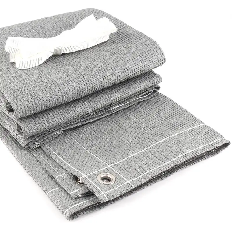 차양 효과 줄 수 있는 95% 그늘막을 가진 울타리 프라이버시 그물 – 고품질 HDPE 회색 차양 그물