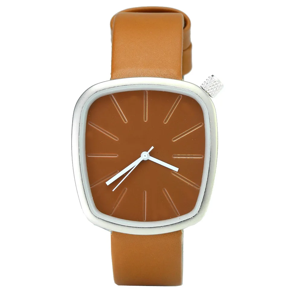 

Hot Selling Creative Cool Korean-style Fashion Quartz Watch Women's MEN'S Table Square Simple Fashion Watch Women's